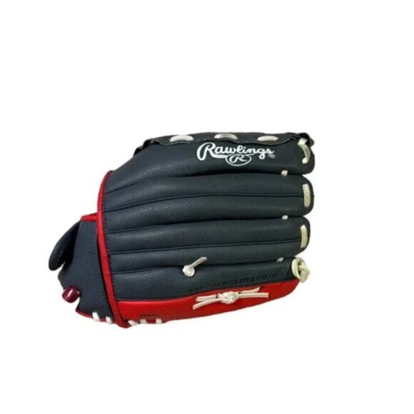 Rawlings Baseball Glove 11.5" Black Red PL115G Players Series Left Hand Throw - Picture 1 of 8